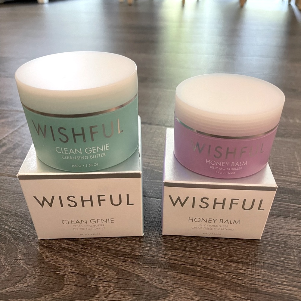 Wishful Honey Balm Jelly Moisturizer & Clean Genie Cleansing Butter Bundle